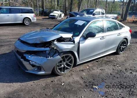 2022 Honda Civic Sport z USA, uszkodzony, nr VIN 2HGFE2F57NH577381